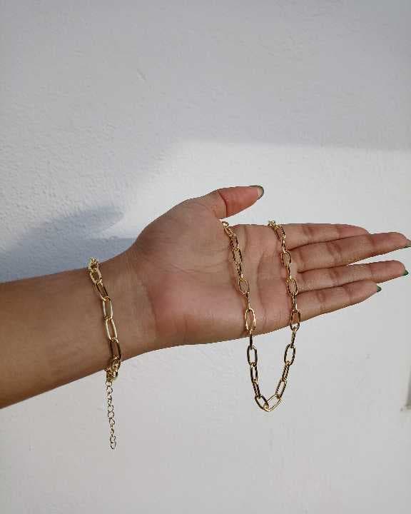 Set de cadena y esclava de eslabones